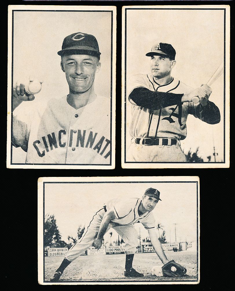 Lot Detail - 1953 Bowman B&W Bb- 3 Diff.