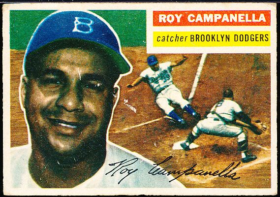 Roy Campanella 1956 Topps Baseball Card #101