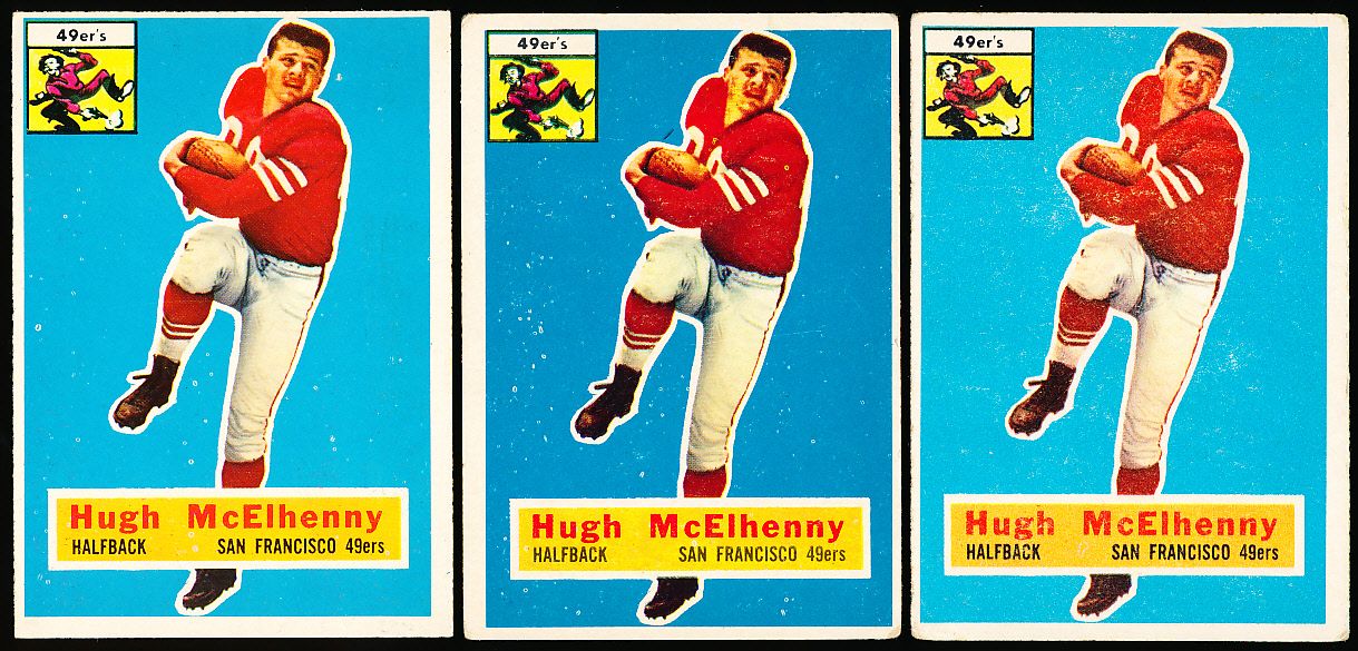 1956 Topps FB # 50 Hugh McElhenny (49ers)