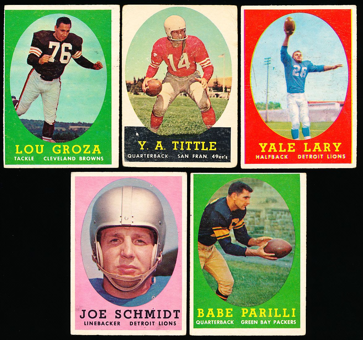 1958 Topps Joe Schmidt