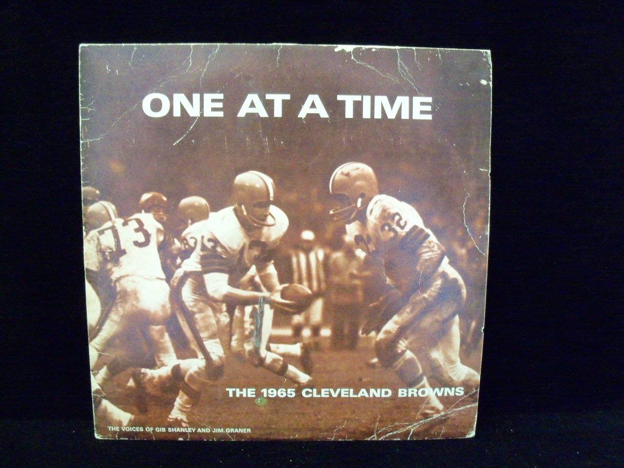 Lot Detail - 1965 One at a Time- The 1965 Cleveland Browns Ftbl. 12” Record