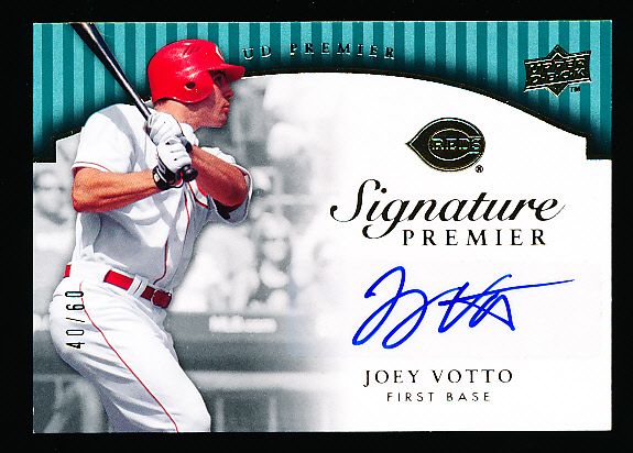 Joey Votto Upper Deck 2008 Rookie Card