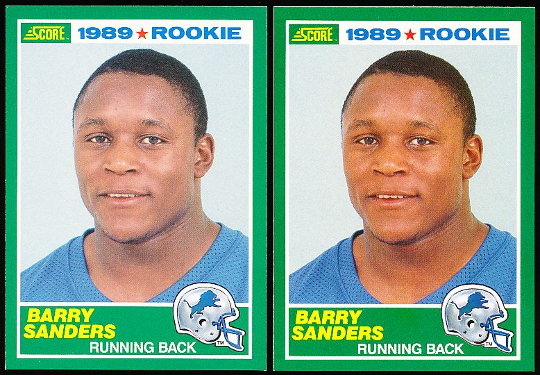 Barry Sanders 1989 selling SCORE RC Football Card #257!!!!!