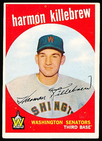 Harmon Killebrew 1959 Topps Baseball Card #515