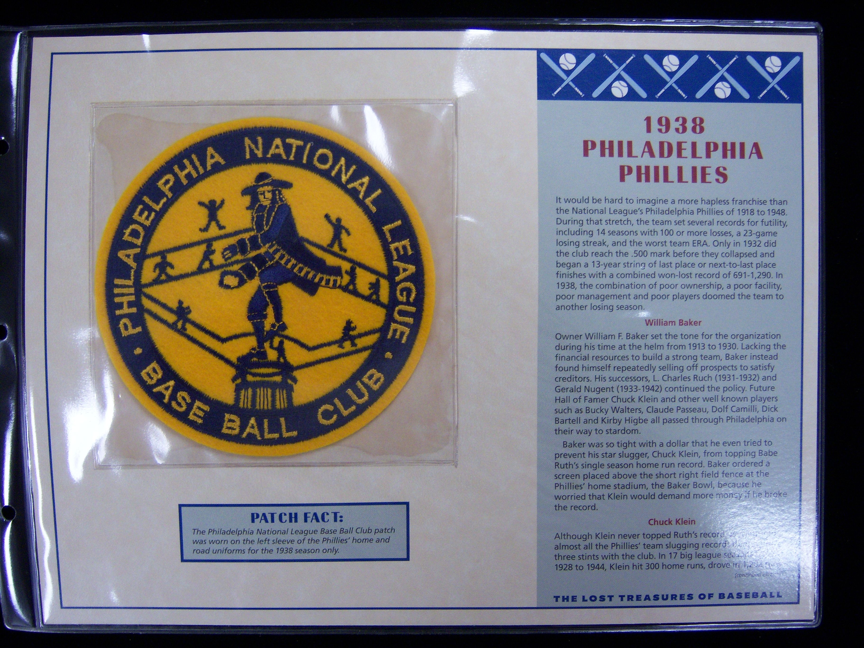 Philadelphia Phillies 1938