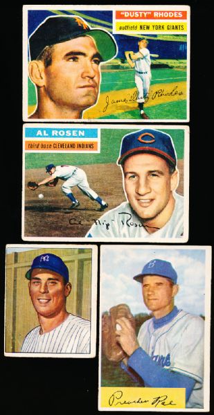 Four Vintage Bb Cards