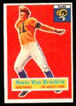 1956 Topps Football- #6 Norm Van Brocklin, Rams