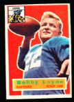 1956 Topps Football- #116 Bobby Layne, Lions