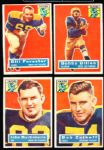 1956 Topps Football- 4 Diff. Green Bay Packers