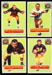 1956 Topps Football- 4 Diff. Pitt. Steelers