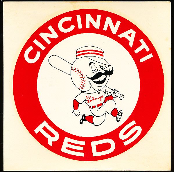 Vintage Cincinnati Baseball - Cincinnati Reds - Sticker