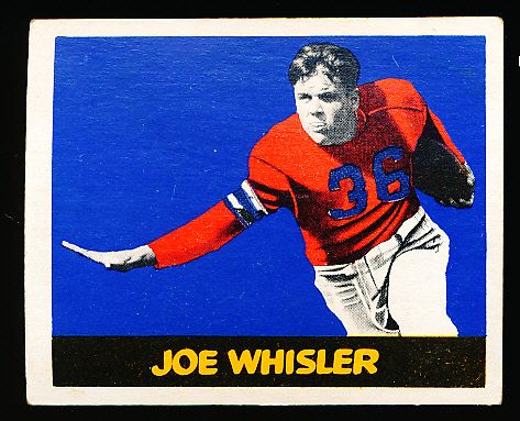 1948 Leaf Football Hi#- #90 Joe Whisler, Ohio State- RC