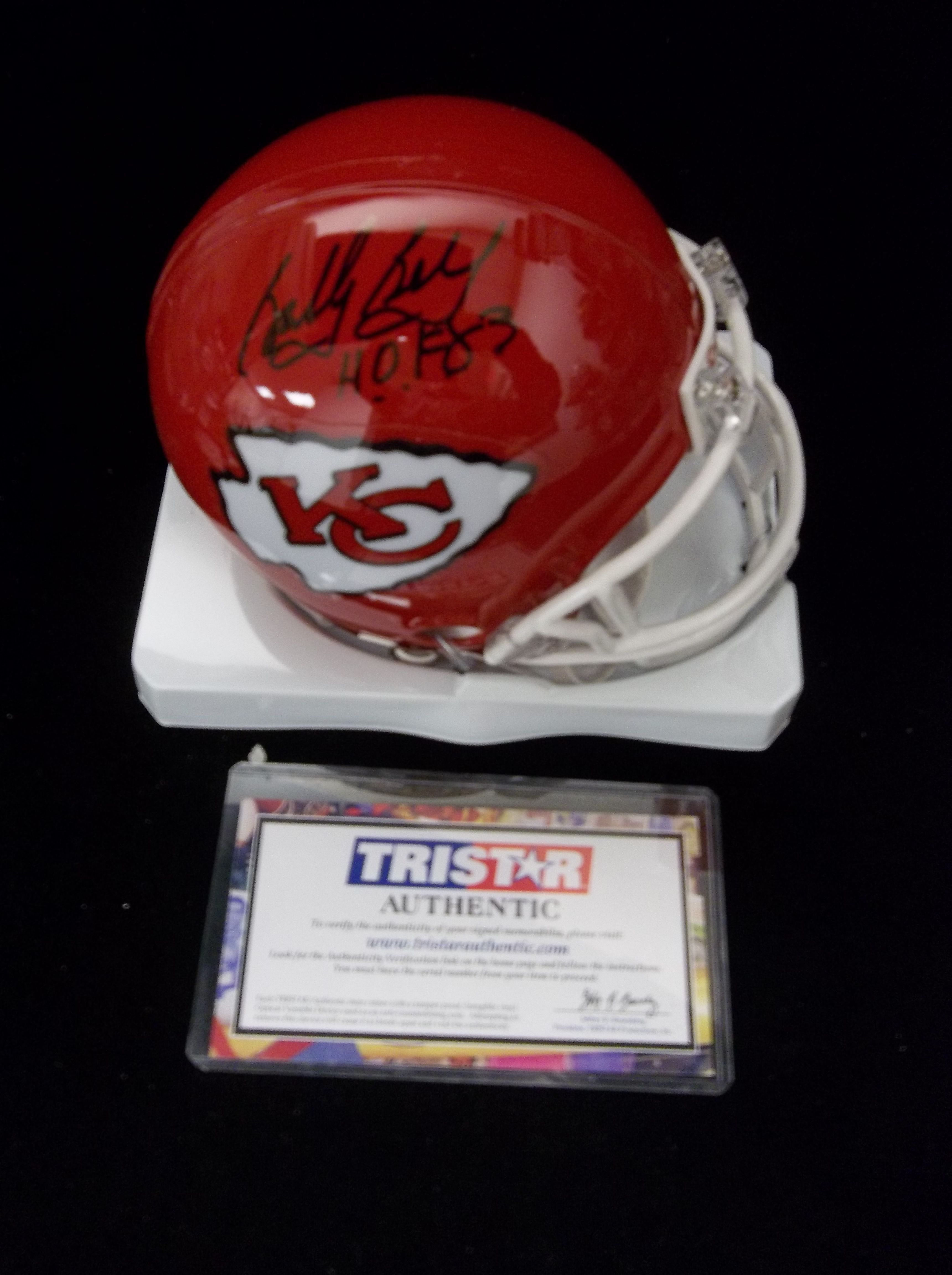 Lot Detail - Bobby Bell Autographed Kansas City Chiefs Ftbl. Mini