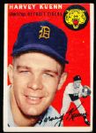 1954 Topps Bb- #25 Harvey Kuenn, Tigers
