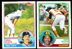 1983 Topps Bb- 2 Rookies