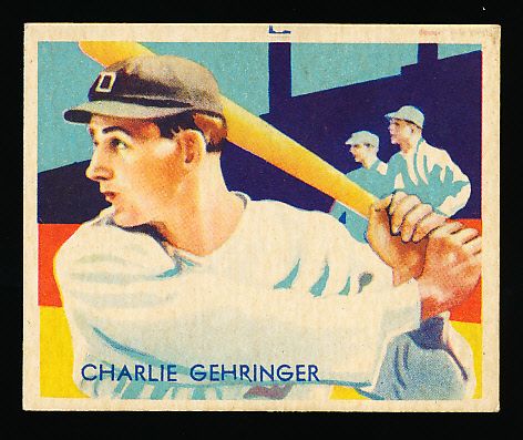 1935 Diamond Stars Charlie Gehringer #77 Baseball - VCP Price Guide