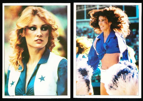 1981 Topps “Dallas Cowboys Cheerleaders” Near Complete 4-7/8” x 6-7/8” Set- 29 of 30 Cards