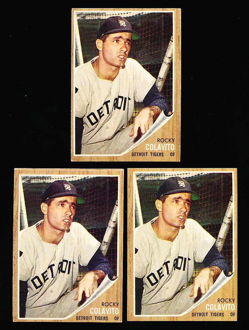 1962 Topps Rocky Colavito