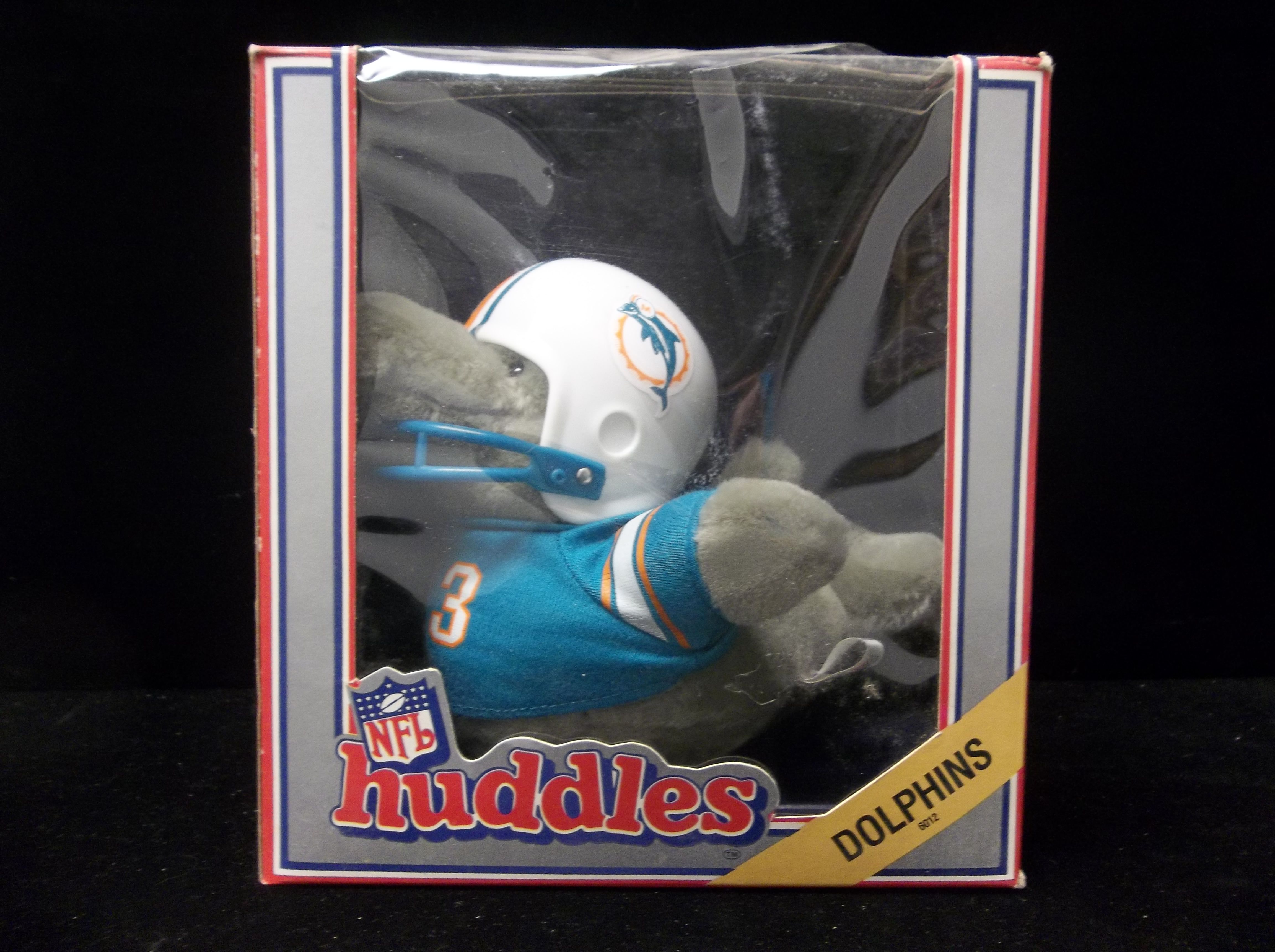 Vintage 1983 Miami Dolphins NFL Huddles Mascot Plush Tudor 