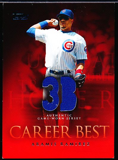 Lot Detail - 2009 Topps Bb- “Career Best Relics”- #CBR-AR Aramis Ramirez,  Cubs