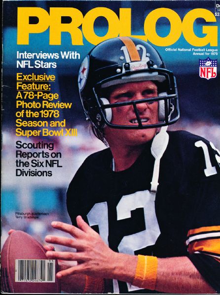 1975-79 Prolog NFL Annual Magazines- 4 Diff.