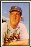 1953 Bowman Bb Color- #132 Fred Hutchinson, Tigers- Hi#.