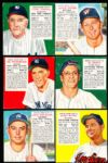 1953 Red Man Baseball- No Tabs- 8 Diff. AL