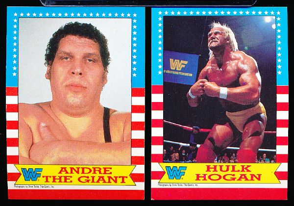 1987 Topps Wrestlemania III Wrestling Cards- 1 Complete Set of 75 Cards + 1 Complete Set of 22 Stickers