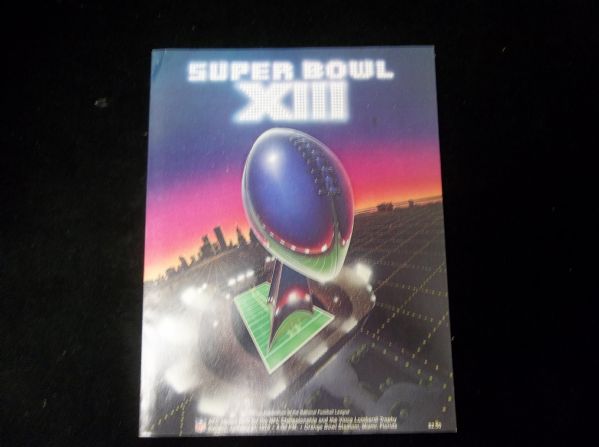 January 21, 1979 Super Bowl XIII NFL Program