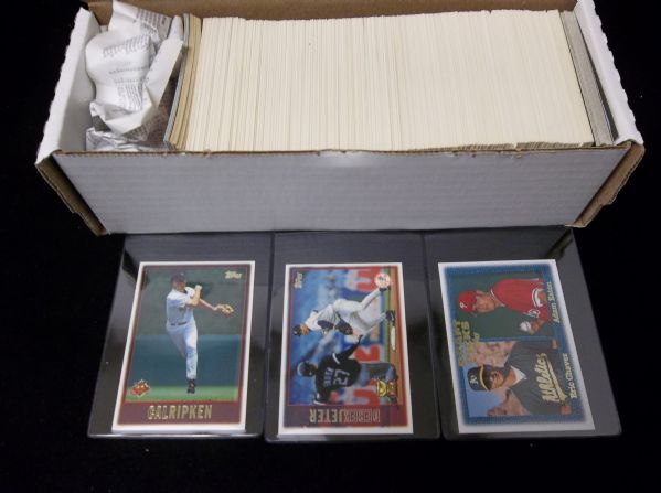 1997 Topps Baseball Complete Hand-Collated Set of 495