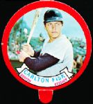 1973 Topps Baseball Candy Lids- Carlton Fisk, Red Sox