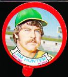 1973 Topps Baseball Candy Lids- Jim Hunter, A’s