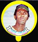 1973 Topps Baseball Candy Lids- Fergie Jenkins, Cubs