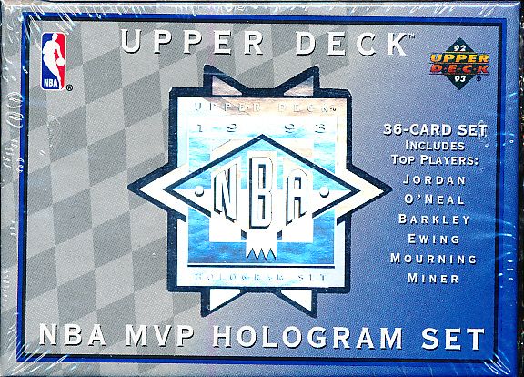 1993 Upper Deck NBA MVP Hologram Set of 36