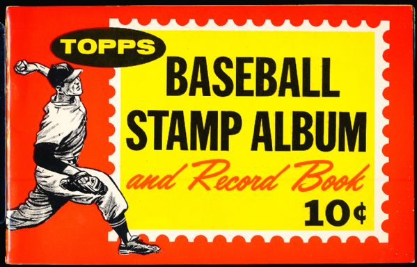 1962 Topps Baseball- Empty Stamp Album