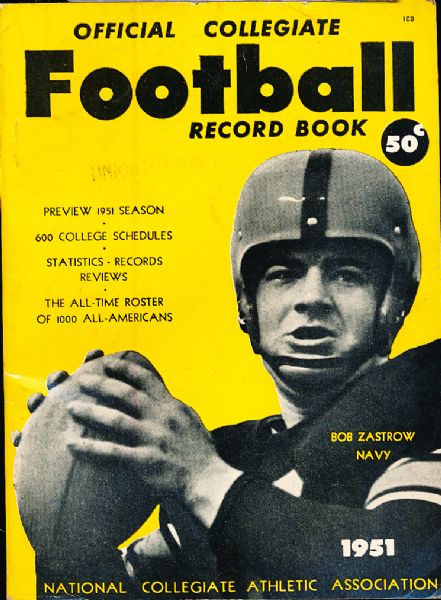 1951 and 1952 NCAA Official Collegiate Football Record Book