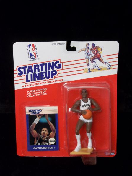 1988 Kenner Starting Line-Up Basketball- Alvin Robertson, Spurs