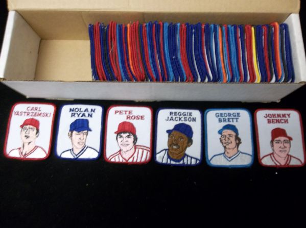 1978 Penn Emblem Co. “Baseball Player Patches”- 94 Diff. Patches