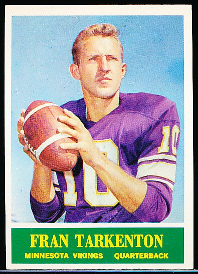 1964 Philly Fb- #109 Fran Tarkenton, Vikings