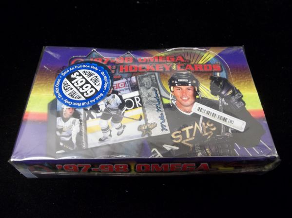 1997-98 Pacific Omega Hockey- 1 Unopened Wax Box