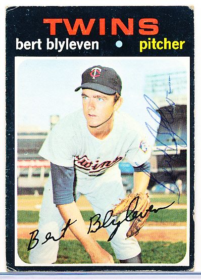 Bert Blyleven 1971 Topps #26 Card