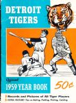 1959 Detroit Tigers Official Bsbl. Year Book