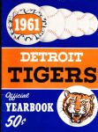 1961 Detroit Tigers Official Bsbl. Yearbook