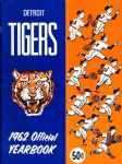 1962 Detroit Tigers Official Bsbl. Yearbook