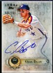 2013 Topps Five-Star Bsbl. “Autographs” #CB Craig Biggio, Astros- NrMt, 10/10 blue sharpie signature, #36/333.
