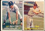1957 Topps Bb- 5 Cards - #5 Sal Maglie 