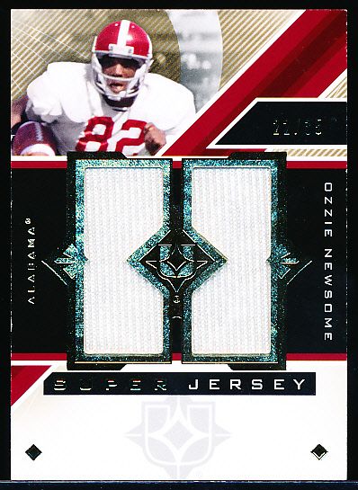 2013 Ultimate Collection Ftbl. “Super Jersey” #ON Ozzie Newsome, Alabama