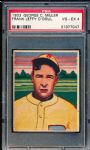 1933 George C. Miller- Frank Lefty O’Doul- PSA Vg-Ex 4 