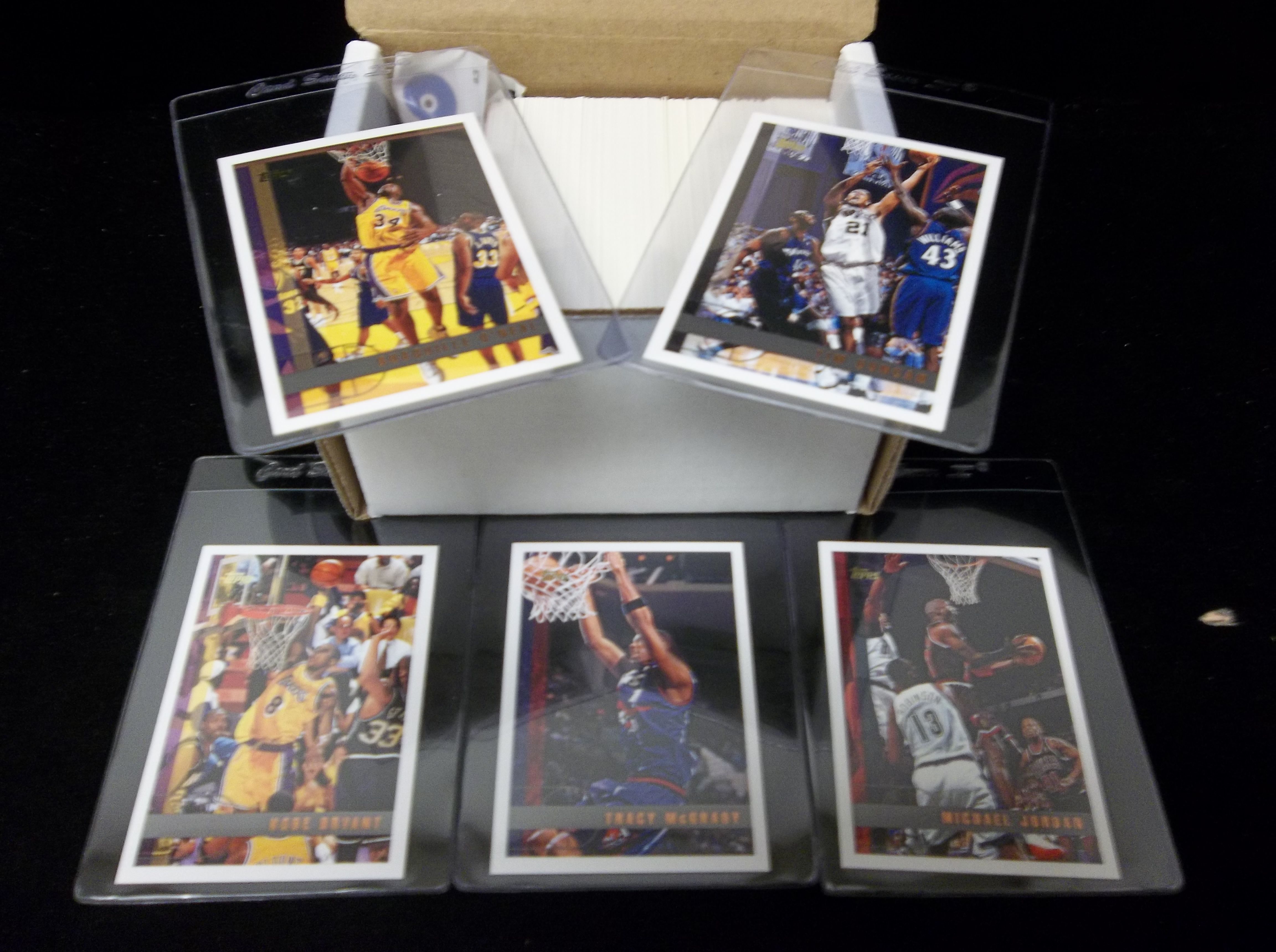 Lot Detail - 1997-98 Topps Basketball Complete Set of 220