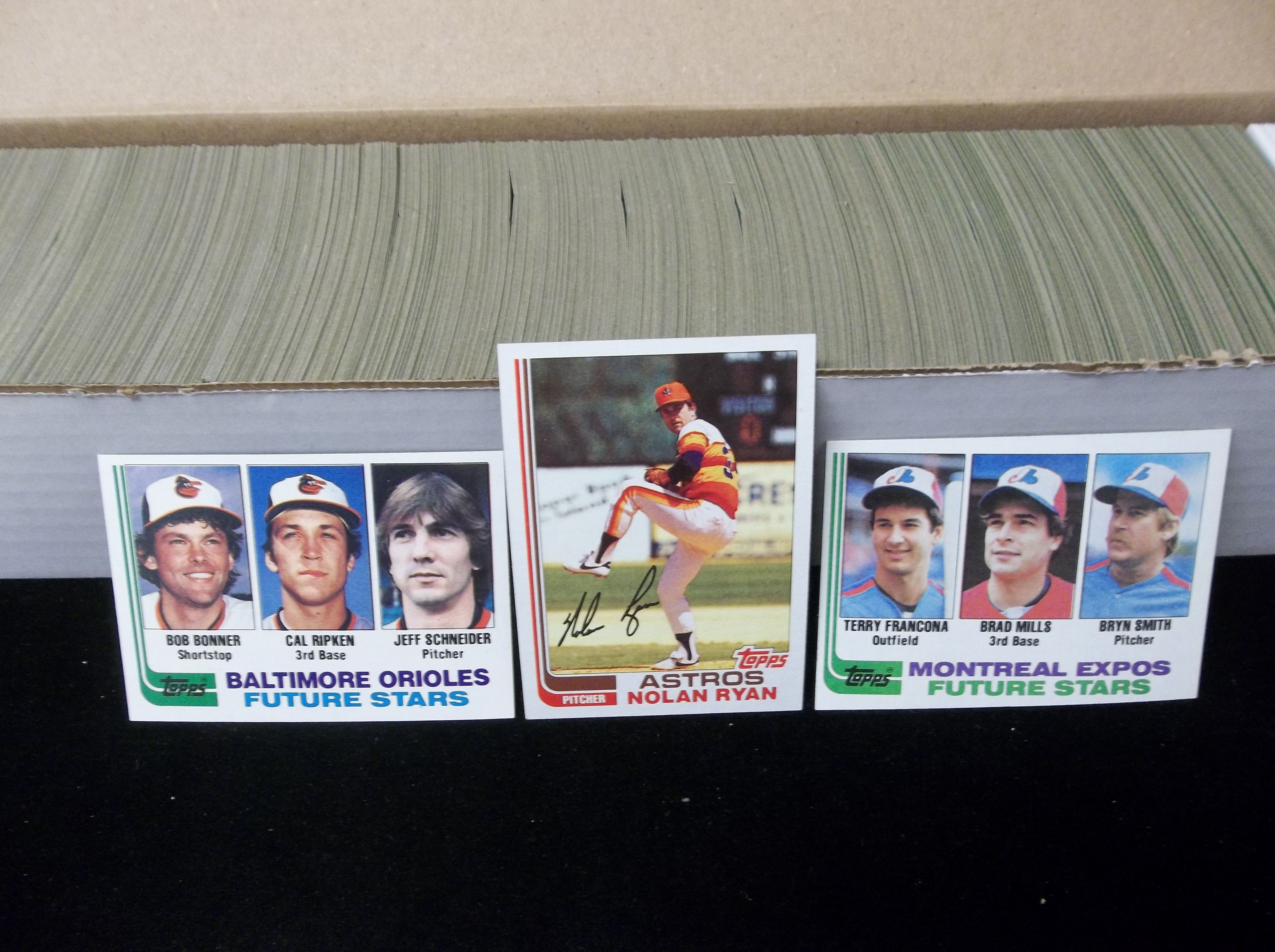 Lot Detail - 1982 Topps Baseball Near Complete Set- 789 Of 792 Cards